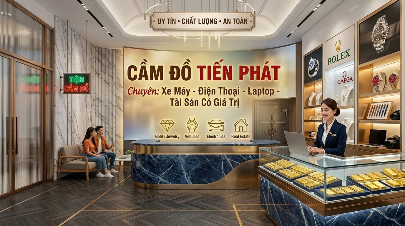 Cầm Đồ Tiến Phát - Showroom sang trọng